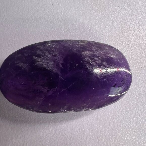 Amethyst Crystal Meditation Palmstone (1) - Picture 3 of 13
